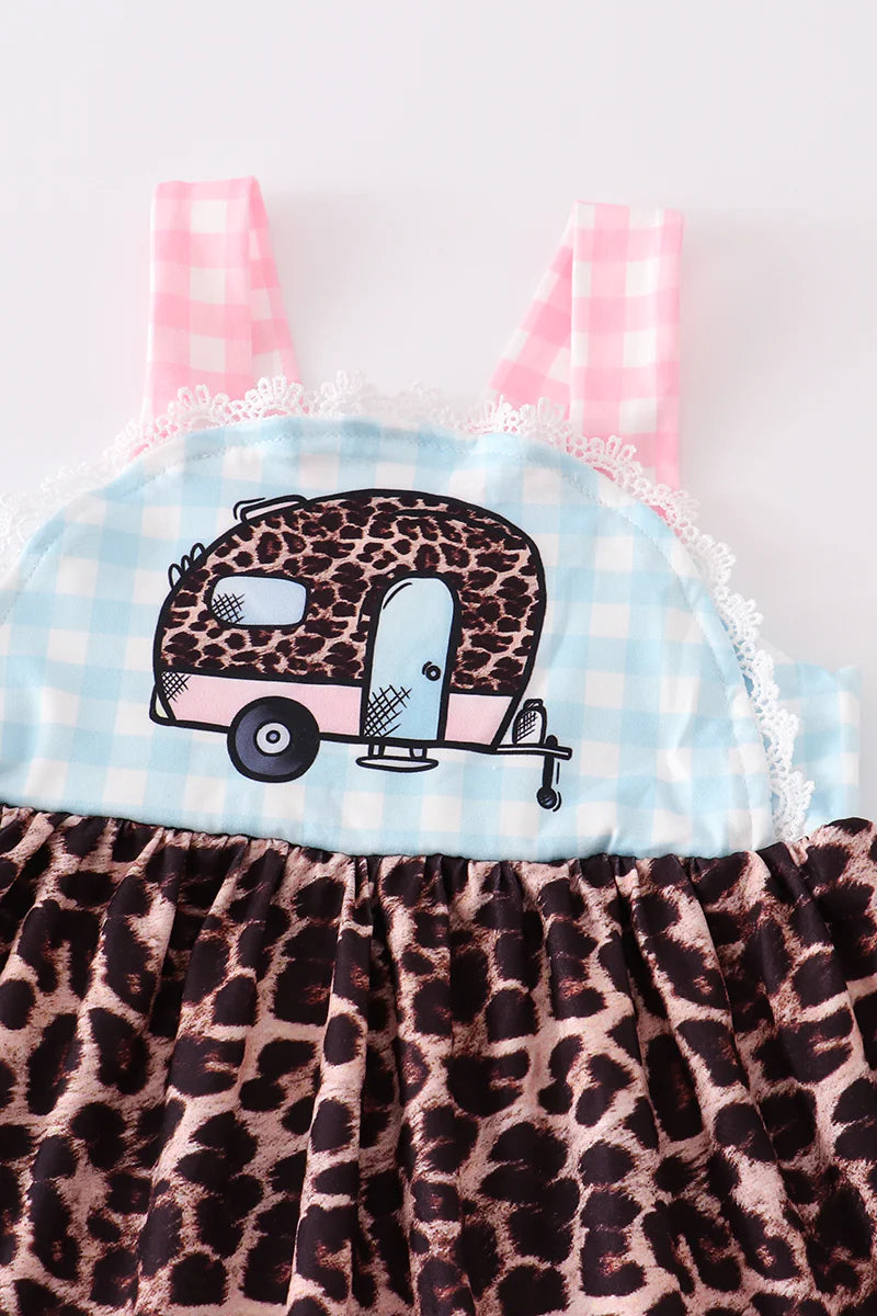 Leopard Camper Dress